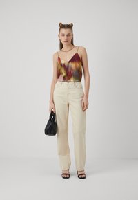 VILA VIKELLY SINGLET  - Top - camel