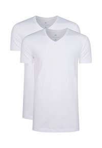 2 PACK - Basic T-shirt - white