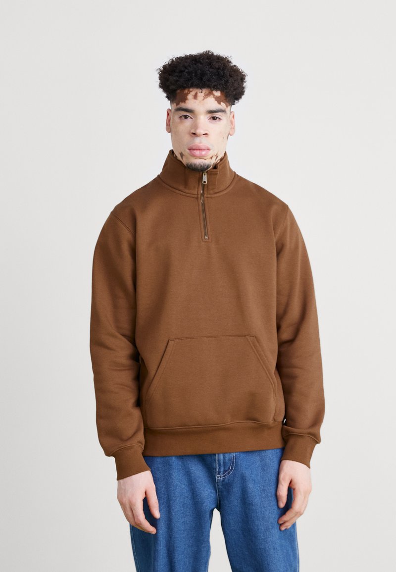 Carhartt WIP CHASE - Sweatshirt - chocolate/gold