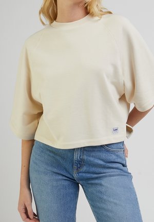 T-shirt con stampa - beige