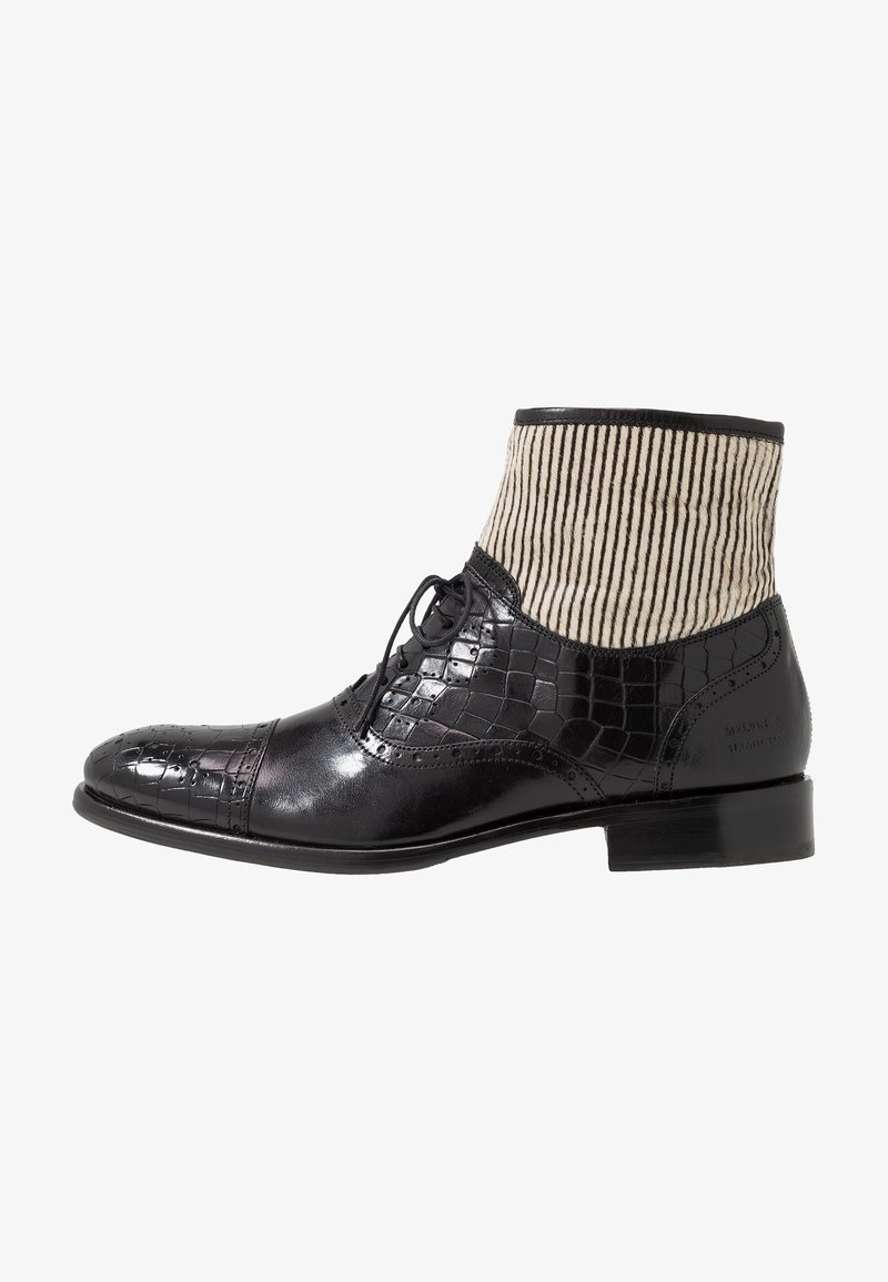 Melvin & Hamilton Nauhalliset nilkkurit - black
