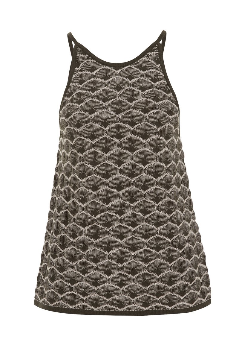 WE Fashion Top donkergroen WE Fashion Top donkergroen