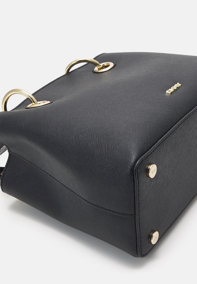 Damen Handtaschen | DKNY TONNY SATCHEL Handtasche black/gold-coloured/schwarz - UA78092 Damen Handtaschen | DKNY TONNY SATCHEL Handtasche black/gold-coloured/schwarz - UA78092