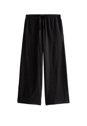 New Look Petite, PETITE   WIDE LEG TROUSERS - Pantalones - black