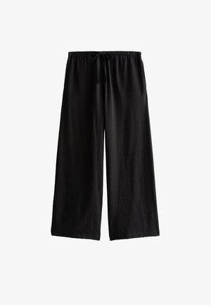 New Look Petite, PETITE WIDE LEG TROUSERS - Pantalones - black