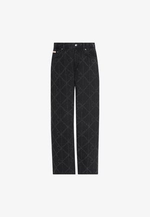 Calvin Klein Jeans, LOW RISE - Džínsy baggy - worn black