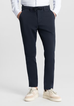 Dstrezzed LANCASTER TAPERED  - Stoffhose - dk navy