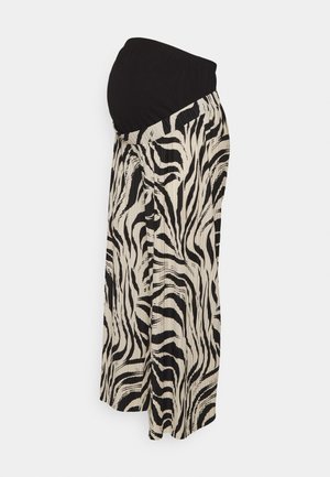 Anna Field MAMA Pantalon classique - black/off-white