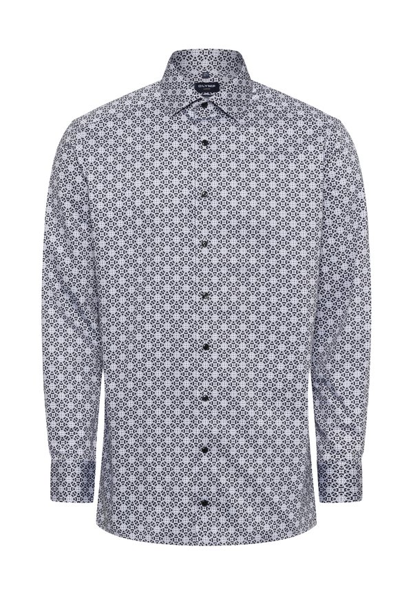 Hemd - anthrazit weiß