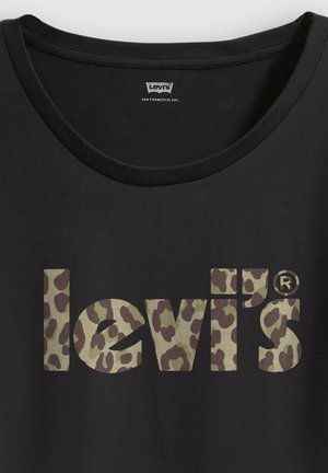 Levi's®, LSE_PL PERFECT TEE LSE_BATWING GLITTER F - T-Shirt print - lse_batwing glitter - blacks