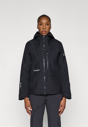 EIGER NORDWAND ADVANCED HOODED JACKET WOMEN - Hardshell-jope - black