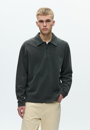 THIAGO - Μπλούζα με μακριά μανίκια - washed black