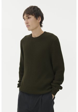 Matinique TRITON - Neule - olive night