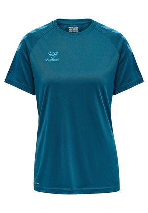 Sport T-shirt - blue coral