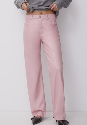 PULL&BEAR Pantalon classique - pink