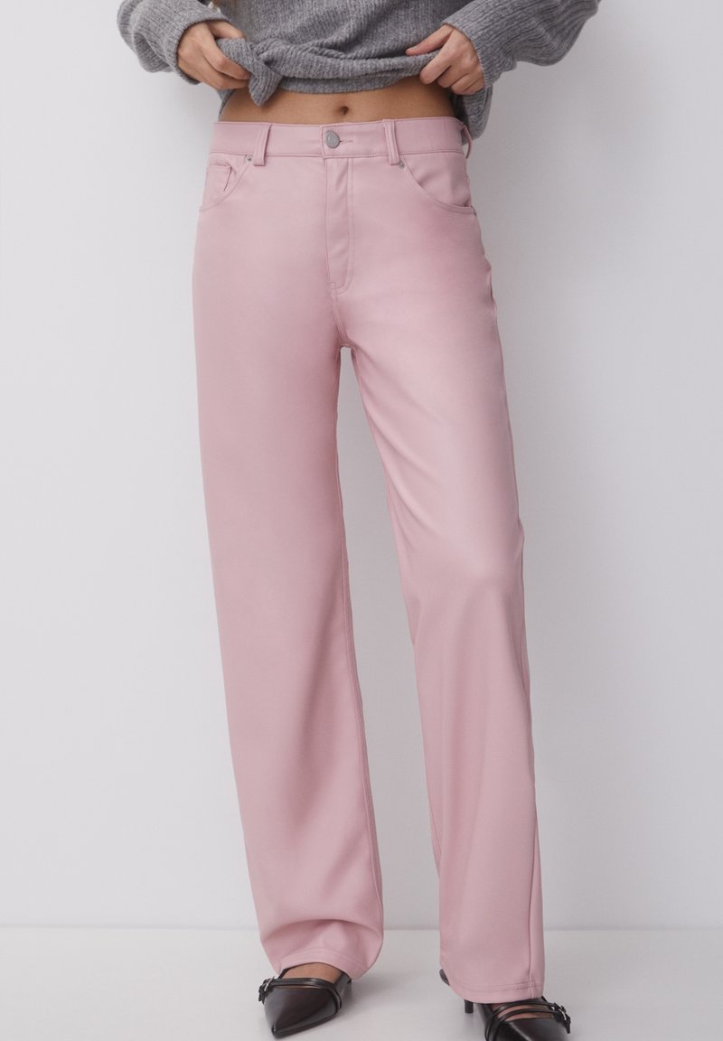 PULL&BEAR Trousers - pink