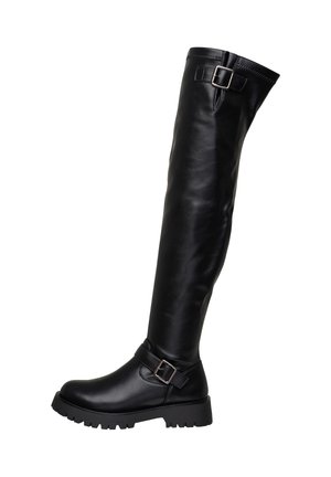 Stivali con plateau - schwarz