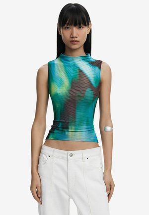 Desigual GRADIENT - Top - green