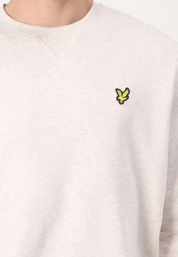 HEATHERED CREW NECK - Sweatshirt - natural marl3