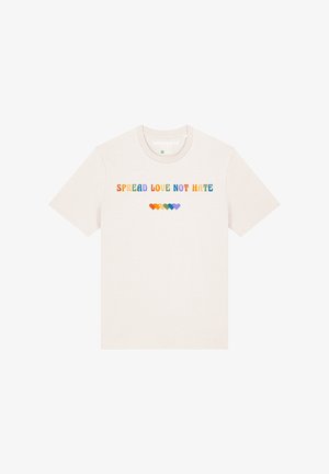 watapparel, T-Shirt print - off white