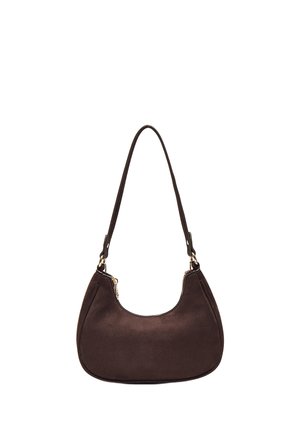 Stradivarius, HALF-MOON SHOULDER BAG - Sac à main - dark brown