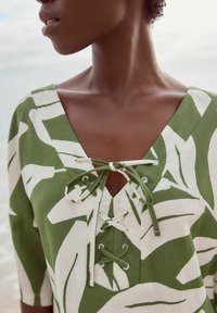 Next KAFTAN - Dnevna haljina - green white