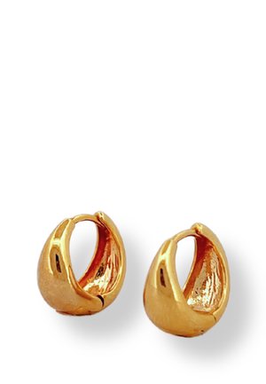 ByNouck FINE PLUMP HOOP  - Earrings - gold coloured