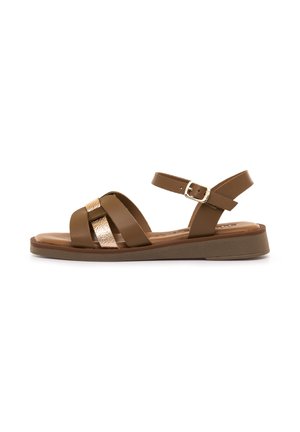 mtng, SANDALIAS DE CUÑA COLETTE - Sandales compensées - marron