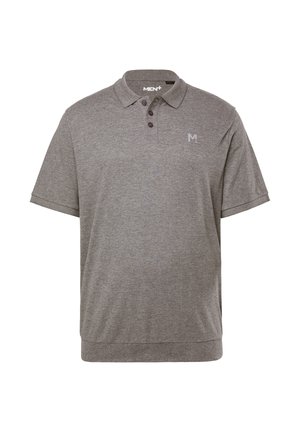 Men Plus, Poloshirt - mottled grey