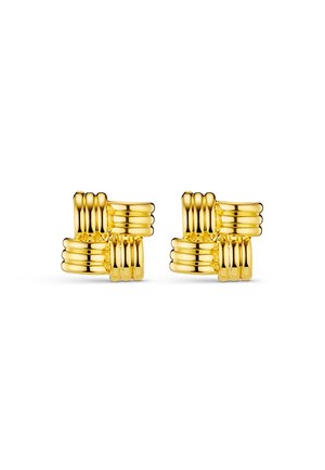 STATEMENT SQUARE STUD EARRINGS - Earrings - pale gold-coloured