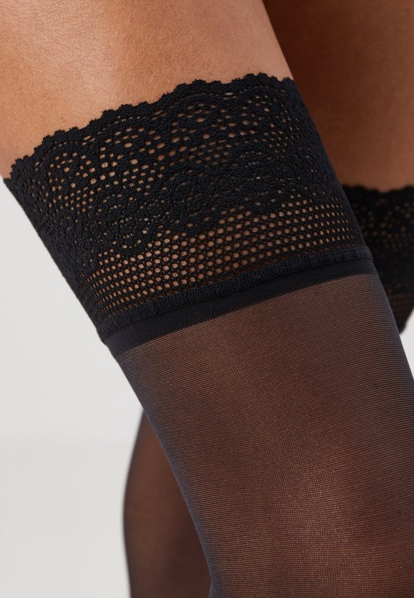 UP SENSATION - Over-the-knee socks -  noir2