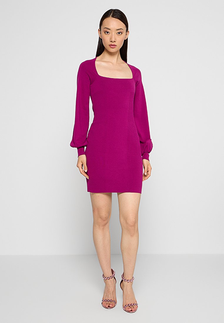 pinko Gebreide jurk (rood)paars