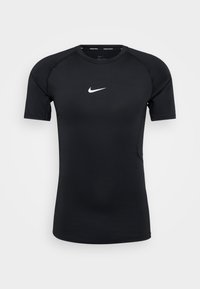 Sports T-shirt - black/white