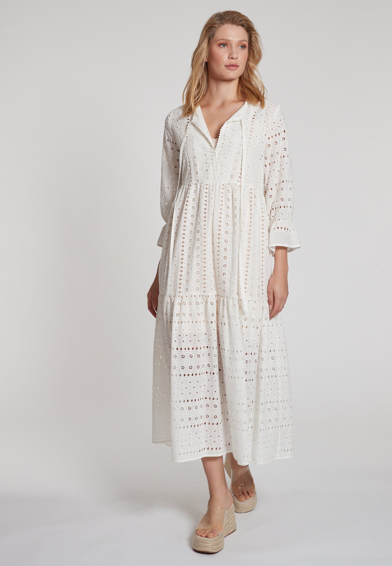 Ana Alcazar GABINE - Freizeitkleid - weiß - Zalando.at