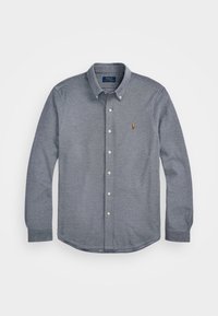 KNIT OXFORD SHIRT - Skjorta - newport navy