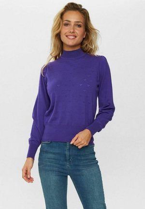 NUEDNA PULLOVER - Maglione - tillandsia purple