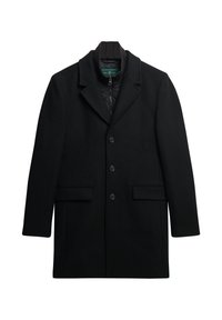 Klassischer Mantel - black