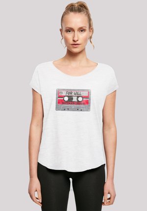 STRANGER THINGS CASSETTE FOR WILL NETFLIX TV SERIES - Print T-shirt - weiß
