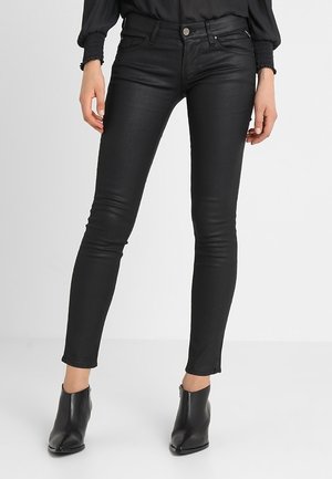 Jeans Skinny - coated denim