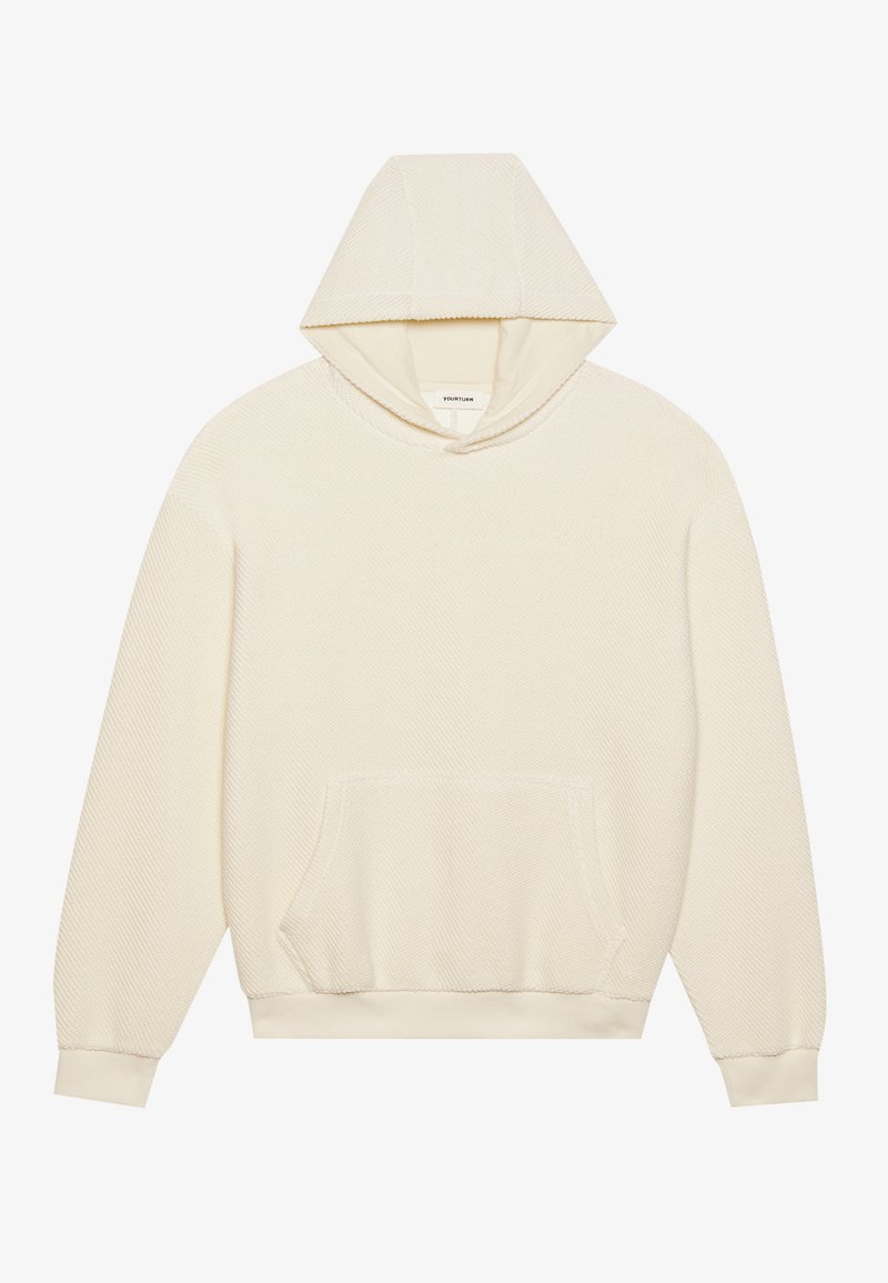 YOURTURN Hoodie crème