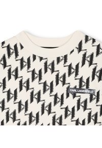 KARL LAGERFELD KIDS SHORT SLEEVES TEE - Apdrukāts T-krekls - black stone