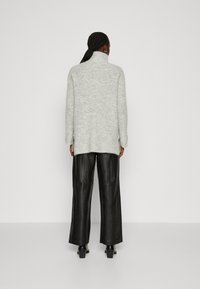 Selected Femme Stickad tröja - mottled light grey