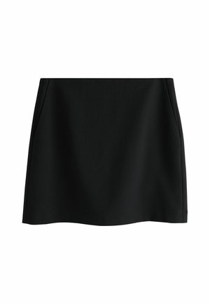 Next, REGULAR FIT - TAILORED MINI SKIRT - A-snit nederdel - black