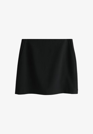 Next, REGULAR FIT - TAILORED MINI SKIRT - A-snit nederdel - black