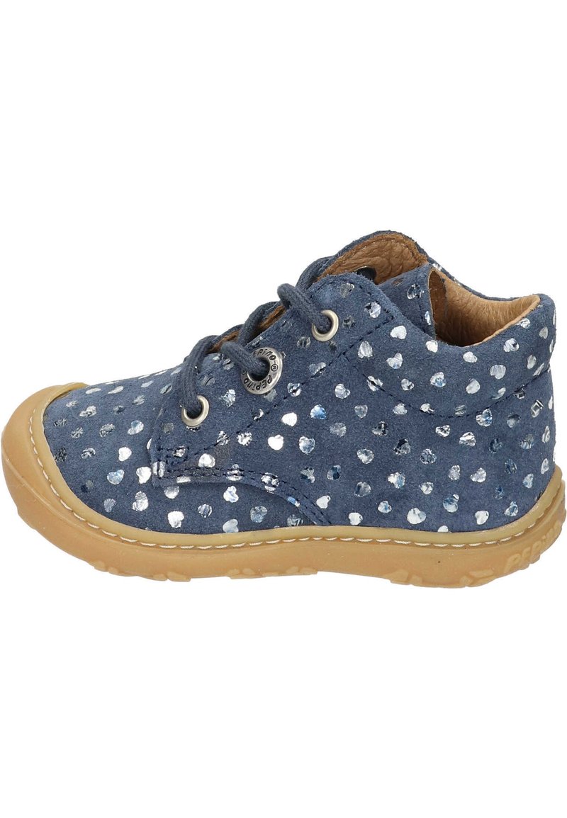 Kinder Klettschuhe | Pepino DOTS Sportlicher Schnürer blau - VP45957 Kinder Klettschuhe | Pepino DOTS Sportlicher Schnürer blau - VP45957