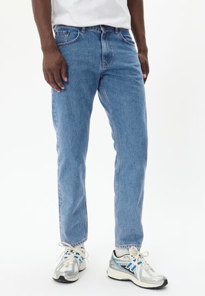 COLE - Jean droit - light washed denim
