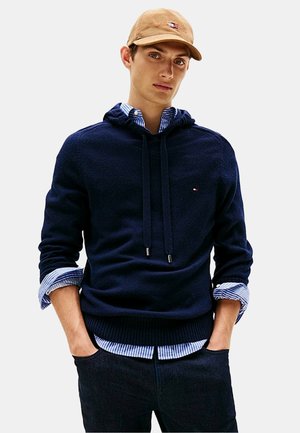 Felpa con cappuccio - blue