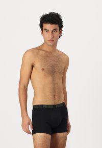 Puma MEN EVERYDAY 6 PACK - Boxer alsónadrág - red/teal/forest
