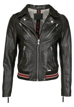 Mustang Leren jas - black