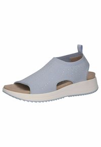 Caprice Sandale s punim potplatom - lt blue knit